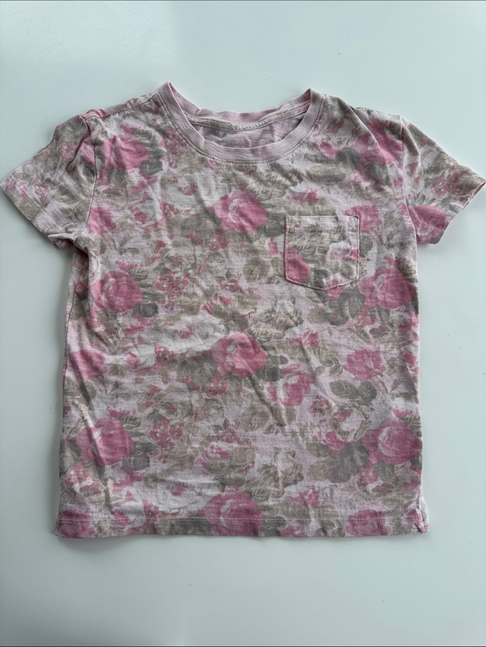 GAP x LOVESHACKFANCY girls floral print T-shirt, size XL (12)